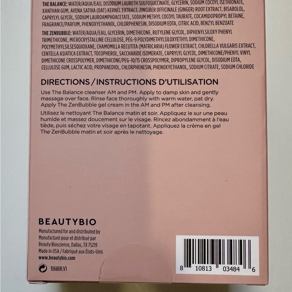 Beauty Bio Cleanse & Zen 2-piece Skincare Set - Picture 3 of 3